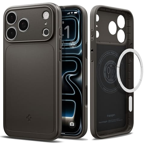 ⁨Spigen Thin Fit Mag MagSafe - Etui do iPhone 18 Pro Max / 17 Pro Max (Gunmetal)⁩ w sklepie Wasserman.eu