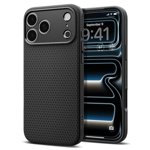 ⁨Spigen Liquid Air - Etui do iPhone 18 Pro Max / 17 Pro Max (Matte Black)⁩ w sklepie Wasserman.eu
