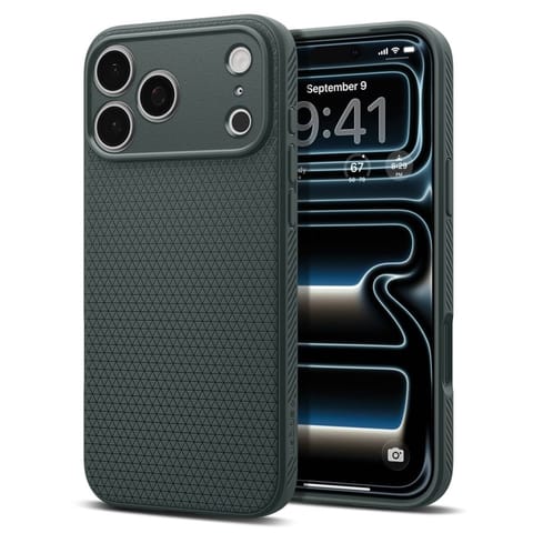 ⁨Spigen Liquid Air - Etui do iPhone 18 Pro Max / 17 Pro Max (Abyss Green)⁩ w sklepie Wasserman.eu