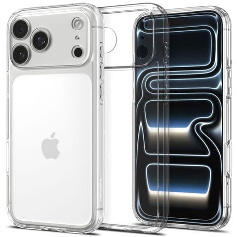 ⁨Spigen Ultra Hybrid - Etui do iPhone 18 Pro Max / 17 Pro Max (Crystal Clear)⁩ w sklepie Wasserman.eu