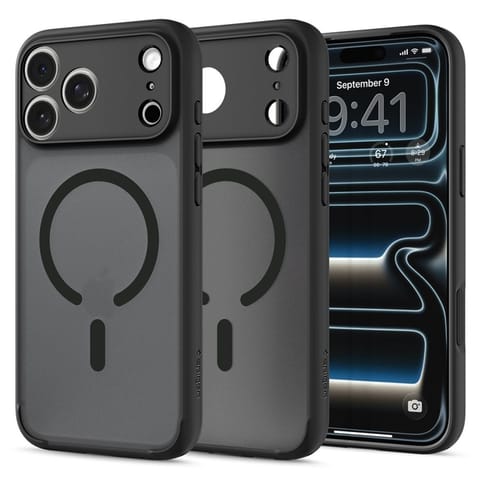 ⁨Spigen Ultra Hybrid Mag MagSafe - Etui do iPhone 18 Pro Max / 17 Pro Max (Frost Black)⁩ w sklepie Wasserman.eu