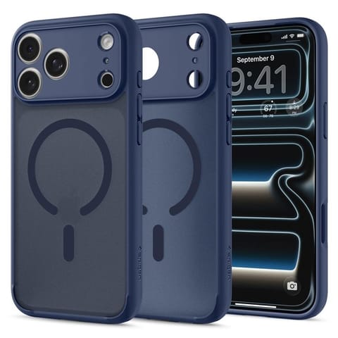 ⁨Spigen Ultra Hybrid Mag MagSafe - Etui do iPhone 18 Pro Max / 17 Pro Max (Frost Deep Blue)⁩ w sklepie Wasserman.eu