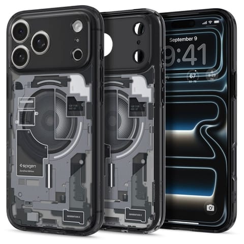 ⁨Spigen Ultra Hybrid Mag MagSafe - Etui do iPhone 18 Pro Max / 17 Pro Max (Zero One Black)⁩ w sklepie Wasserman.eu