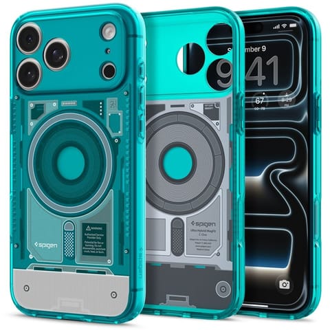 ⁨Spigen Ultra Hybrid Mag MagSafe - Etui do iPhone 18 Pro Max / 17 Pro Max (C-One Bondi Blue)⁩ w sklepie Wasserman.eu
