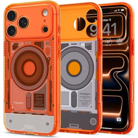 ⁨Spigen Ultra Hybrid Mag MagSafe - Etui do iPhone 18 Pro Max / 17 Pro Max (C-One Tangerine)⁩ w sklepie Wasserman.eu