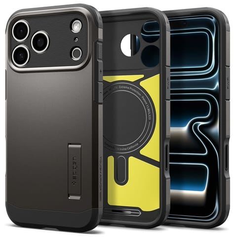 ⁨Spigen Tough Armor T Mag MagSafe - Etui do iPhone 18 Pro Max / 17 Pro Max (Gunmetal)⁩ w sklepie Wasserman.eu