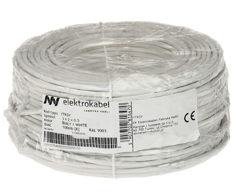 ⁨KABEL TELEFONICZNY YTKSY-3X2X0.5/EK⁩ w sklepie Wasserman.eu