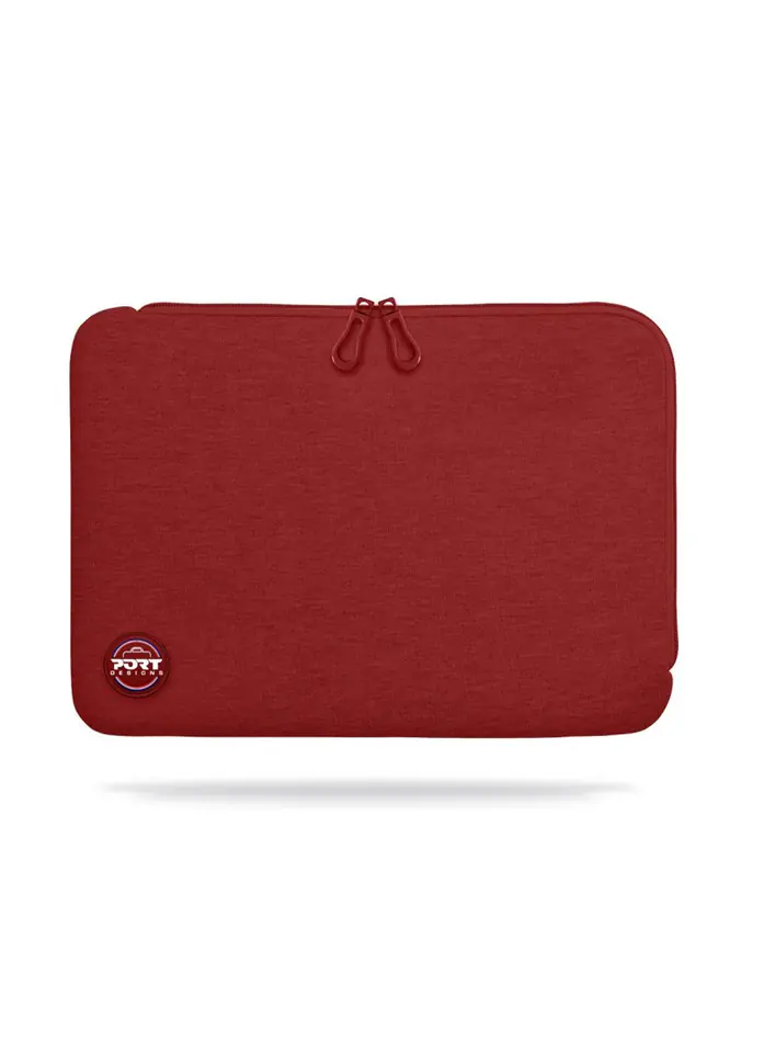 ⁨Port Designs Torino II notebook case 35.6 cm (14") Sleeve case Red⁩ at Wasserman.eu