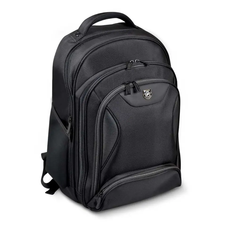 ⁨Port Designs Manhattan backpack Casual backpack Black Nylon⁩ at Wasserman.eu