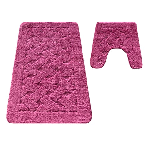 ⁨Komplet łazienkowy Montana z wycięciem CLT-31 Drose Komplet (50 cm x 80 cm i 40 cm x 50 cm)⁩ w sklepie Wasserman.eu