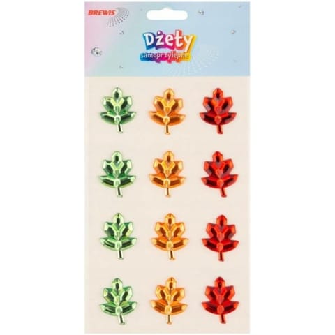 ⁨Dżety samoprzylepne DS110 kolorowe listki BREWIS⁩ w sklepie Wasserman.eu