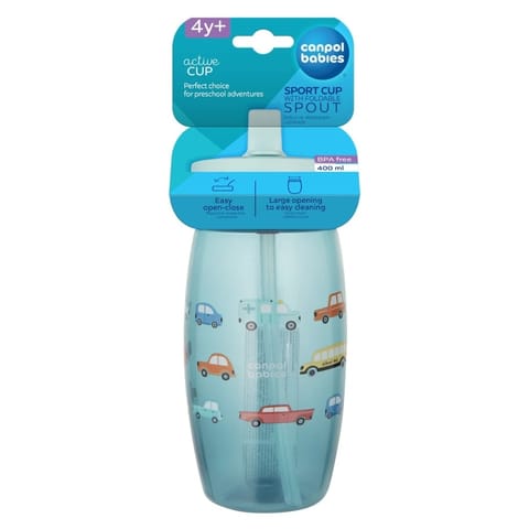 ⁨BIDON ZE SKŁADANYM UST. 400ML⁩ w sklepie Wasserman.eu