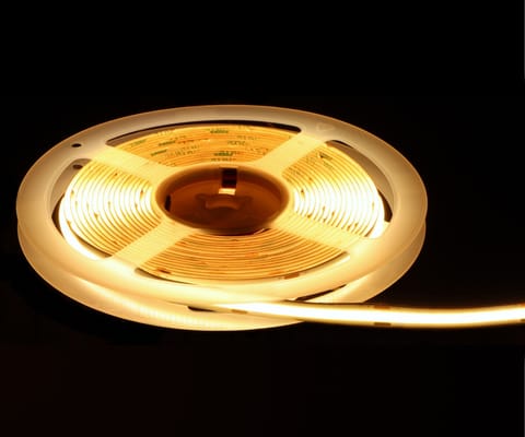 ⁨TAŚMA LED LED-COB-12V/8W-WW/5M-ECO - 3000 K MW Lighting⁩ w sklepie Wasserman.eu