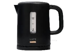⁨Czajnik elektryczny 1 L LAFE AquaLite Black EKB02⁩ w sklepie Wasserman.eu
