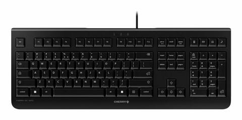 ⁨CHERRY KC 1000 keyboard Universal USB AZERTY Belgian Black⁩ at Wasserman.eu