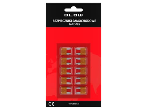 ⁨Bezpiecznik samochodowy MINI  5A (10szt)⁩ w sklepie Wasserman.eu