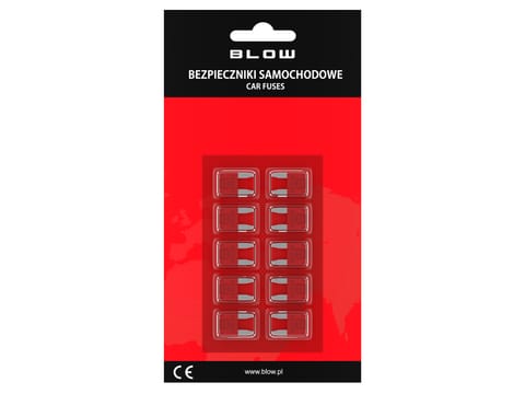 ⁨Bezpiecznik samochodowy MINI 10A (10szt)⁩ w sklepie Wasserman.eu