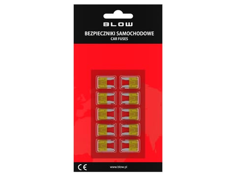 ⁨Bezpiecznik samochodowy MINI 20A (10szt)⁩ w sklepie Wasserman.eu
