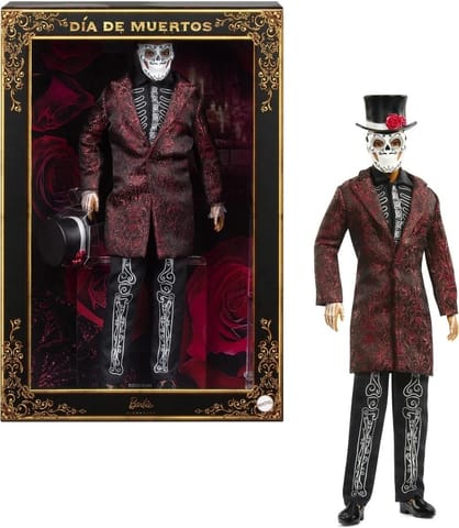 ⁨Barbie Ken Dia De Muertos Lalka kolekcjonerska⁩ w sklepie Wasserman.eu