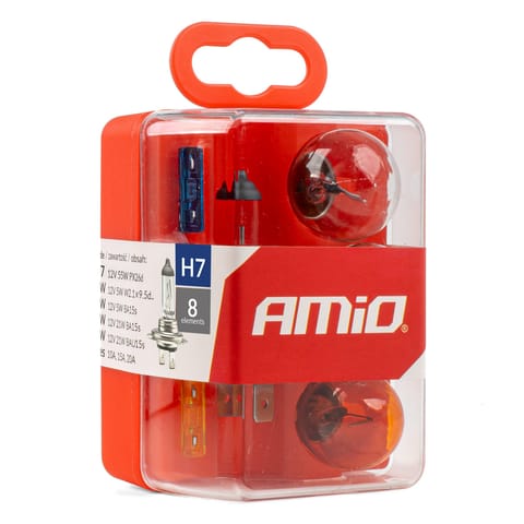 ⁨01499 Set of bulbs and fuses 8pcs H7⁩ at Wasserman.eu