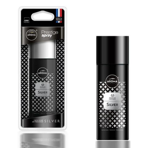 ⁨Aroma prestige spray silver air freshener⁩ at Wasserman.eu