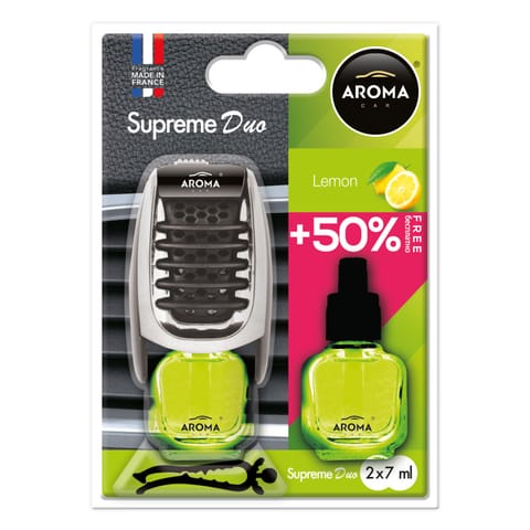 ⁨Aroma supreme duo lemon air freshener⁩ at Wasserman.eu
