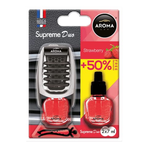 ⁨Aroma supreme duo strawberry air freshener⁩ at Wasserman.eu