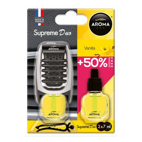 ⁨Aroma top duo vanilia air freshener⁩ at Wasserman.eu