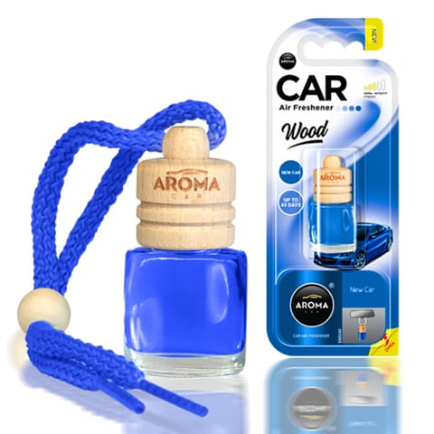 ⁨Odświeżacz powietrza aroma wood new car⁩ w sklepie Wasserman.eu