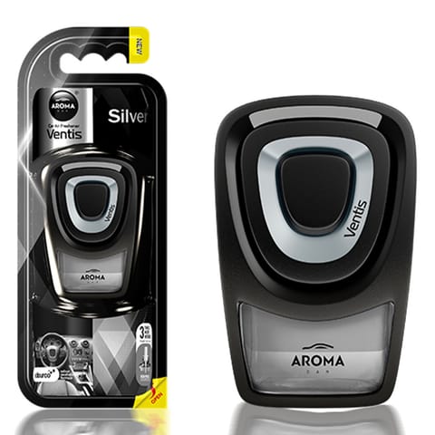 ⁨New: aroma ventis silver air freshener⁩ at Wasserman.eu