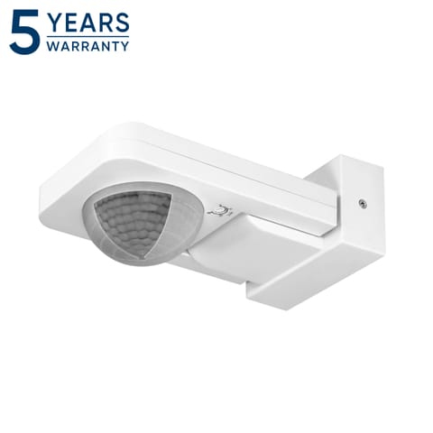 ⁨Czujnik ruchu i obecności 360°, IP65, 2000W, zasieg max. 20m, biały⁩ w sklepie Wasserman.eu