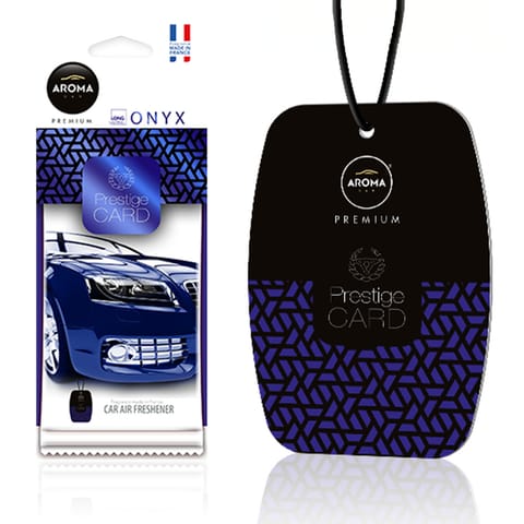 ⁨Aroma prestige card onyx air freshener⁩ at Wasserman.eu