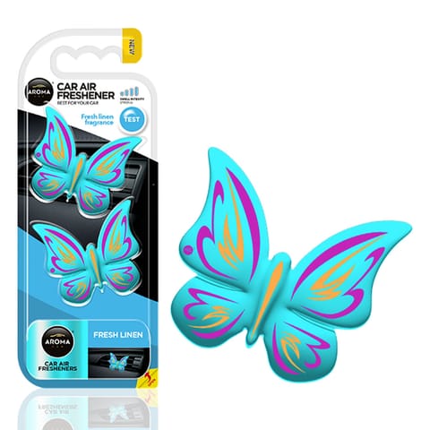 ⁨Aroma fancy shapes butterfly fresh linen⁩ at Wasserman.eu