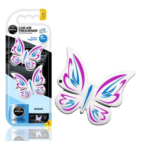 ⁨Air freshener aroma fancy shapes butterfly ocean⁩ at Wasserman.eu