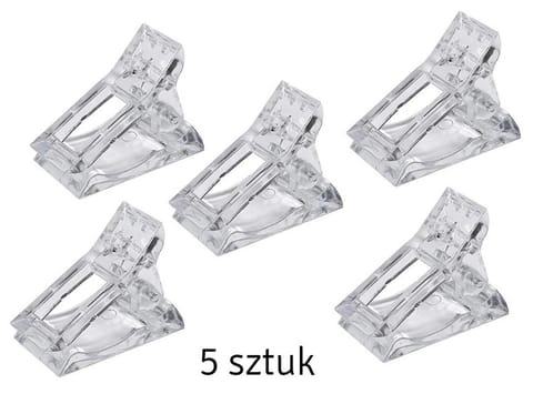 ⁨AG599C Klipsy do form paznokci 5szt⁩ w sklepie Wasserman.eu