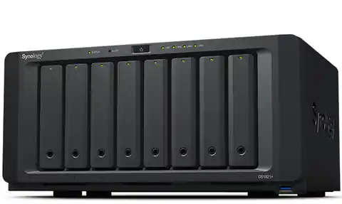 ⁨Synology DiskStation DS1821+ NAS/storage server Tower Ethernet LAN Black V1500B⁩ at Wasserman.eu