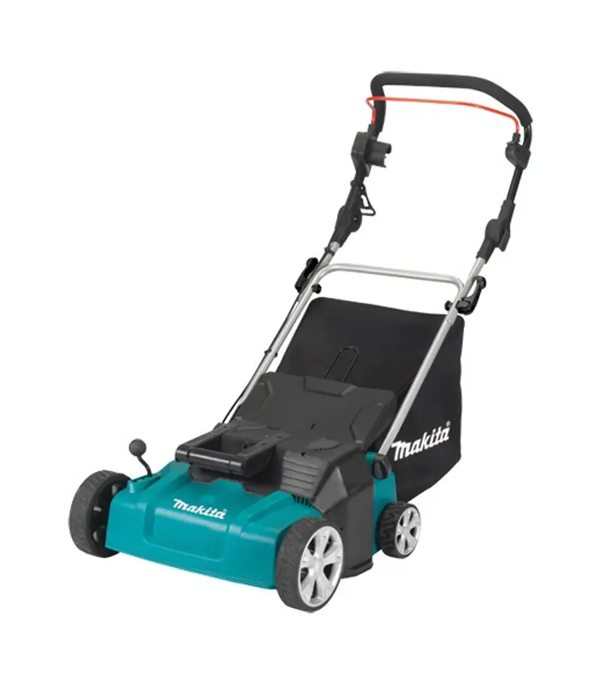 ⁨Makita UV3600 lawn scarifier 1800 W 40 L Black, Cyan⁩ at Wasserman.eu