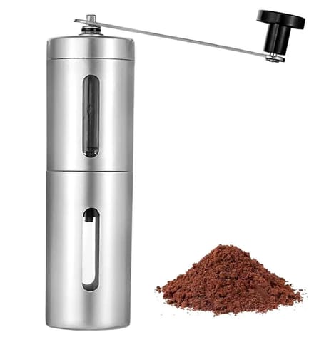 ⁨AG839A Młynek do kawy srebrny⁩ w sklepie Wasserman.eu