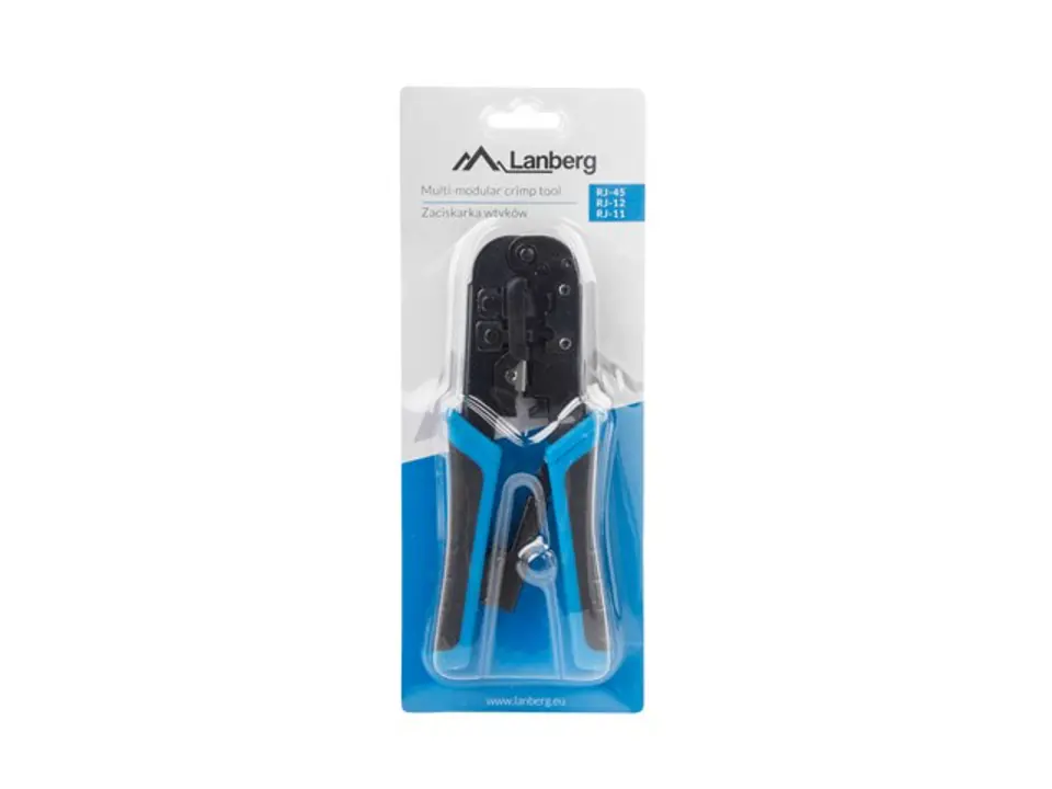 ⁨Lanberg NT-0201 crimping tool (blue)⁩ at Wasserman.eu