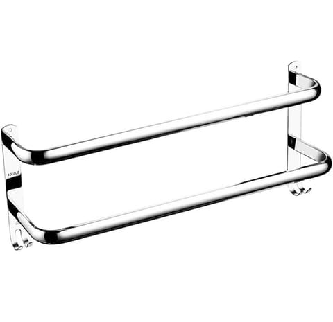 ⁨AG988B Wieszak ścienny 57cm srebrny⁩ w sklepie Wasserman.eu