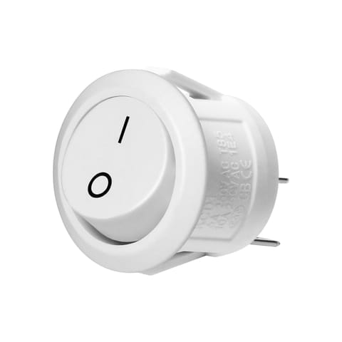 ⁨Rocker connector round, white⁩ at Wasserman.eu