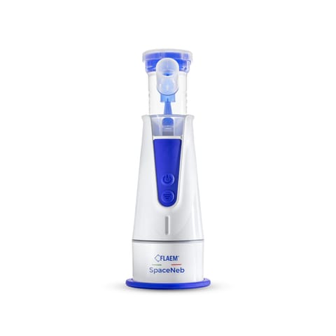 ⁨FLAEM SPACENEB Przenośny inhalator z funkcją irygacji, terapia aerozolowa⁩ w sklepie Wasserman.eu
