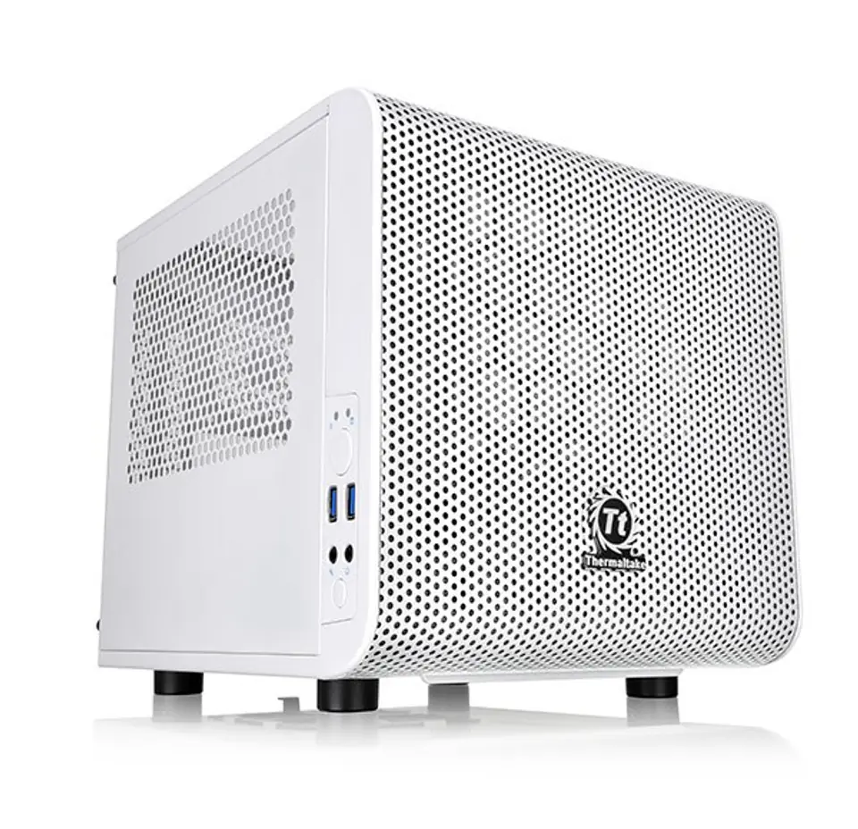 ⁨Obudowa Thermaltake Core V1 CA-1B8-00S6WN-01 (Mini ITX; kolor biały)⁩ w sklepie Wasserman.eu