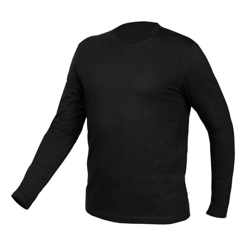 ⁨Koszulka z długim rękawem, czarna, rozmiar XXXL⁩ w sklepie Wasserman.eu