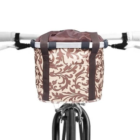 ⁨RW31A Kosz rowerowy przedni brązowy⁩ w sklepie Wasserman.eu