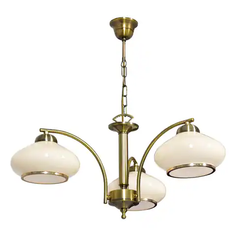 ⁨Activejet Classic ceiling chandelier pendant lamp RITA Patina triple 3xE27 for living room⁩ at Wasserman.eu