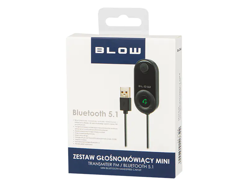 FM Transmitter BT BLOW USB cable zest.gło at Wasserman.eu
