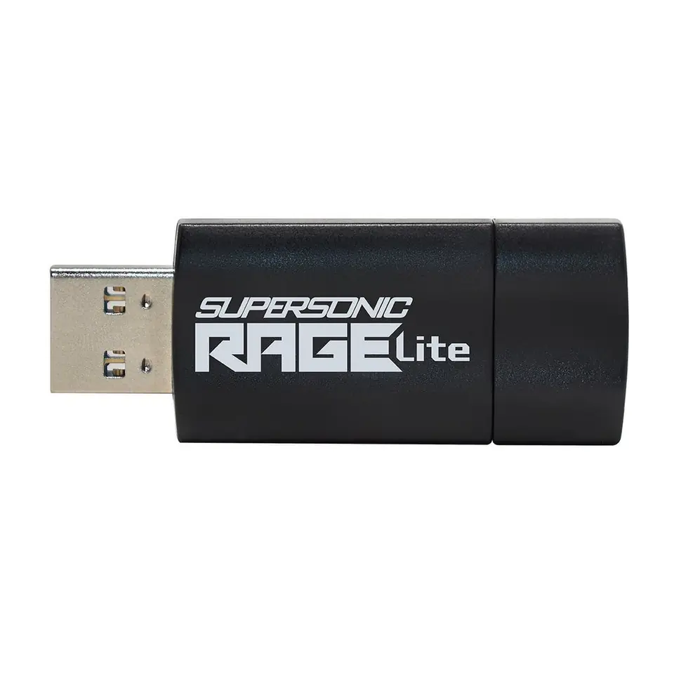 ⁨Patriot Memory Supersonic Rage Lite USB flash drive 64 GB USB Type-A 3.2 Gen 1 (3.1 Gen 1) Black, Blue⁩ at Wasserman.eu