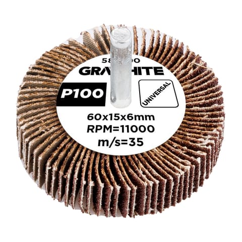 ⁨Ściernica listkowa trzpieniowa 60 x 15 x 6 mm, P100⁩ w sklepie Wasserman.eu