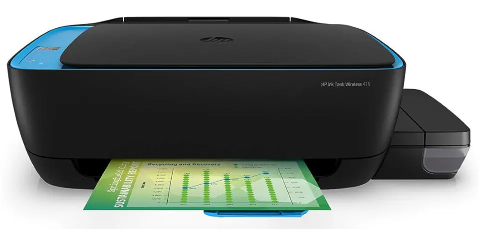 ⁨HP Printer Ink Tank Wireless 419 Thermal Inkjet 4800 x 1200 DPI 10 ppm A4 Wi-Fi⁩ at Wasserman.eu